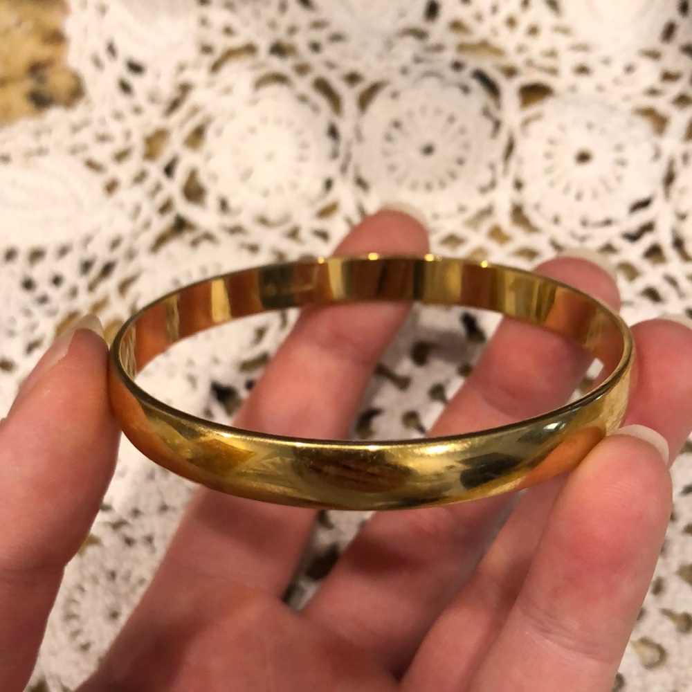 Monet Vintage Gold Bangle